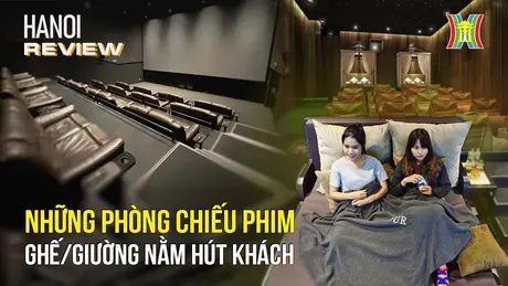 Những phòng chiếu phim độc đáo hút khách tại Hà Nội | HANOI Review | 22/06/2024