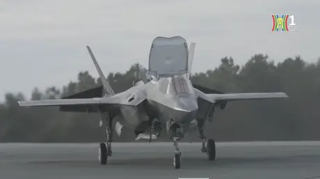 Cận cảnh chiếc máy bay tiêm kích F-35 bị rơi của Mỹ