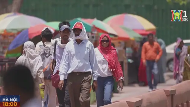 Nắng nóng lên mức kỷ lục tại Ấn Độ và Pakistan
