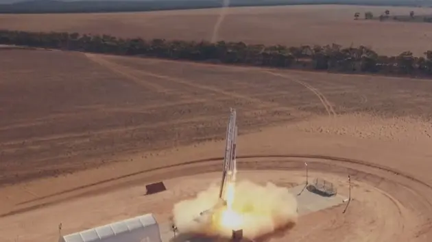 Australia phóng tên lửa sử dụng nhiên liệu sáp nến