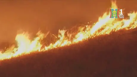 Hỏa hoạn tại thung lũng San Joaquin của California, Mỹ 