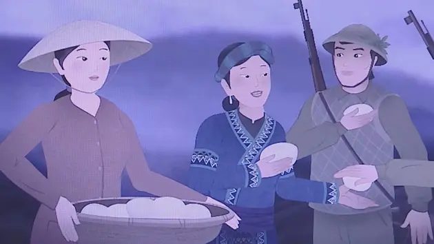 Phim hoạt hình tái hiện chiến thắng Điện Biên Phủ