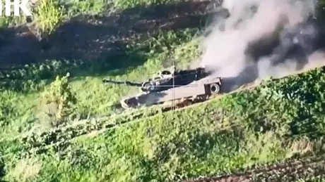 Nga phá hủy xe tăng của phương Tây ở Ukraine