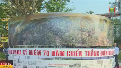 Triển lãm tương tác tranh panorama Chiến dịch Điện Biên Phủ