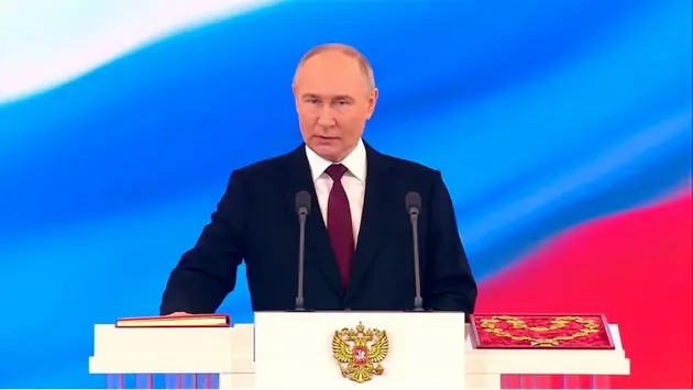 Tổng thống Nga Vladimir Putin nhậm chức nhiệm kỳ mới