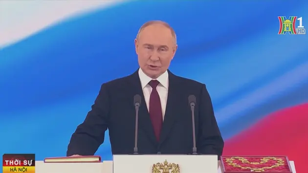 Tổng thống Putin ký sắc lệnh đầu tiên sau lễ nhậm chức