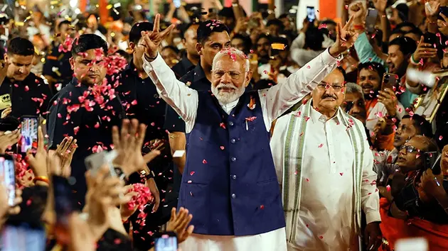 Thủ tướng Ấn độ Narendra Modi nhậm chức nhiệm kỳ thứ ba