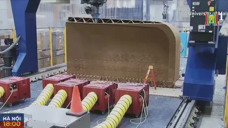 Máy in 3D khổng lồ, tương lai của sản xuất xanh