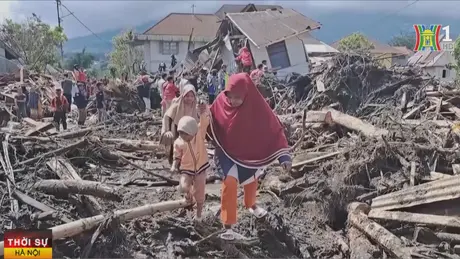 Indonesia áp dụng tình trạng ứng phó khẩn cấp sau lũ quét
