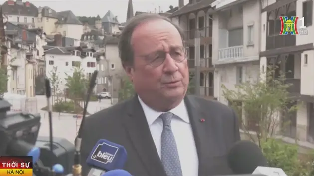 Bầu cử Pháp: Cựu tổng thống Francois Hollande ứng cử