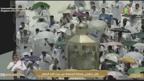 Saudi Arabia lắp máy phun sương cho người hành hương Haji