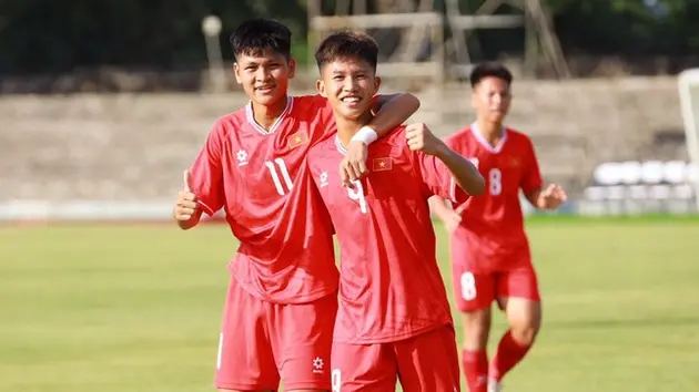 U16 Việt Nam giành chiến thắng 15-0 trước U16 Brunei
