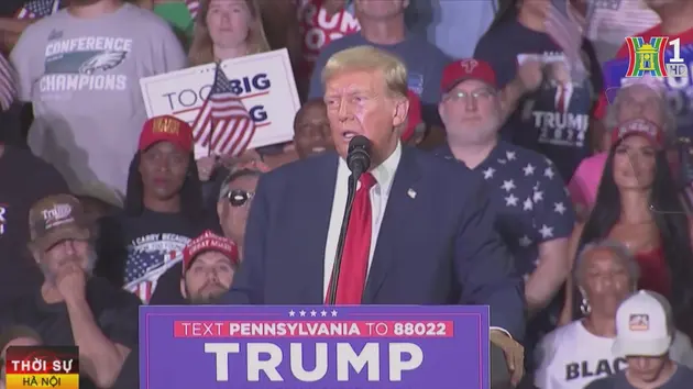 Mỹ: Cựu Tổng thống Trump muốn giành chiến thắng tại Pennsylvania