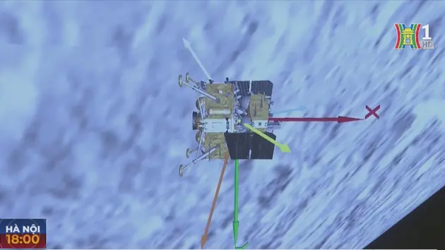 Tàu Thường Nga-6 mang về mẫu vật vùng tối Mặt Trăng