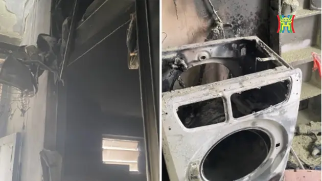Khống chế kịp thời đám cháy tại một chung cư mini 