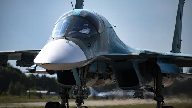 Máy bay ném bom Su-34 của Nga gặp nạn