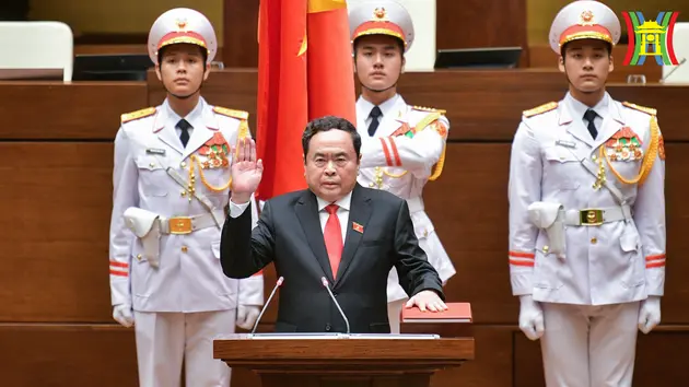 Chủ tịch Quốc hội Trần Thanh Mẫn tuyên thệ nhậm chức 