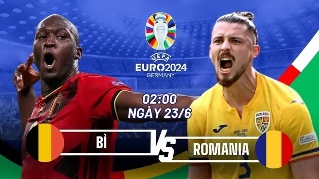 Nhận định Bỉ vs Romania: Nhiệm vụ phải thắng