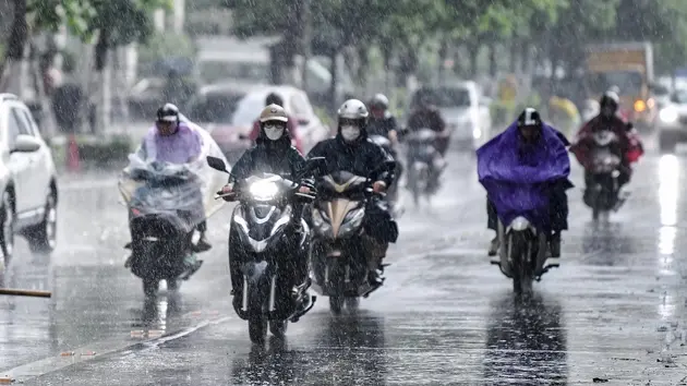 Dự báo thời tiết 21/9: Hà Nội có fun88 đối tác dông