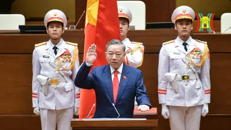 Chủ tịch nước Tô Lâm tuyên thệ nhậm chức