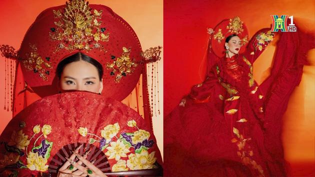 Trang phục dân tộc của Bùi Quỳnh Hoa tại Miss Universe 2023