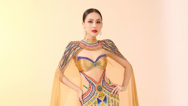 Trang phục ấn tượng của Ngọc Hằng tại Miss Intercontinental 2023