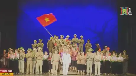 Chiến thắng Điện Biên Phủ được tái hiện trên sân khấu kịch