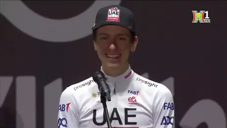T.Pogacar được bình chọn áp đảo tại Giro D’Italia 2024