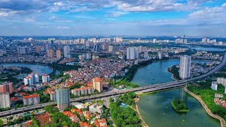 Hà Nội là trung tâm phát triển của đồng bằng sông Hồng