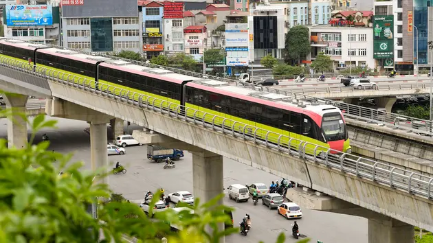 Hoàn thiện hệ thống đường sắt đô thị Hà Nội vào năm 2035