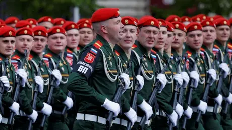 Màn duyệt binh thể hiện tiềm lực quốc phòng của Nga