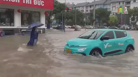 Hà Nội chuẩn bị có bản đồ số về ngập lụt

