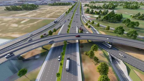 Hà Nội khởi công xây cầu vượt 283 tỷ đồng