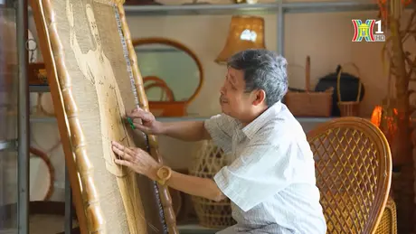 Người khắc họa chân dung Bác Hồ trong sản phẩm truyền thống | Người tốt quanh ta | 13/05/2024