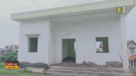 Nhiều điếm canh đê bị mất cửa ở Thường Tín, Phú Xuyên