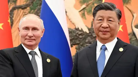Tổng thống Putin ca ngợi mối quan hệ Nga và Trung Quốc