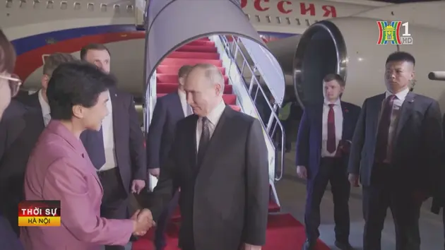 Tổng thống Nga thăm Cáp Nhĩ Tân, Trung Quốc