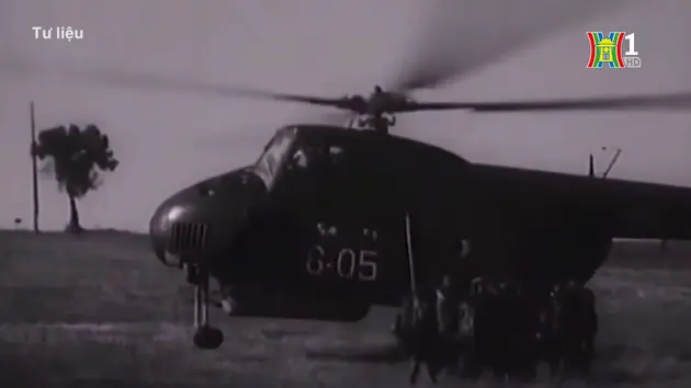 Chiếc trực thăng chở Bác trong các chuyến công tác