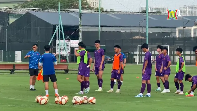 U19 Việt Nam tập luyện trước thềm giao hữu quốc tế
