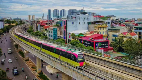Tháng 7 khai thác tuyến đường sắt Nhổn – ga Hà Nội
