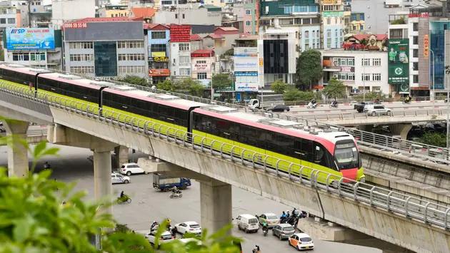 Hà Nội sắp vận hành tuyến đường sắt đô thị thứ hai