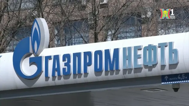 Cổ phiếu của tập đoàn dầu khí Gazprom lao dốc 