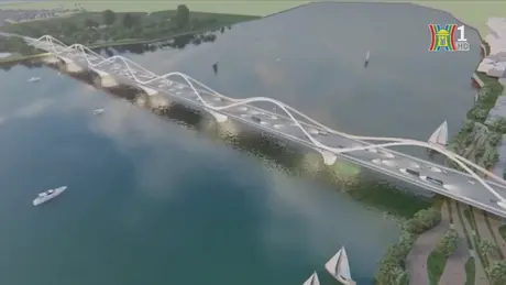 Cầu mới tạo lực đẩy cho BĐS hai bên sông Hồng