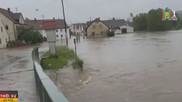 Ngập lụt diện rộng, Đức sơ tán dân ở nhiều khu vực