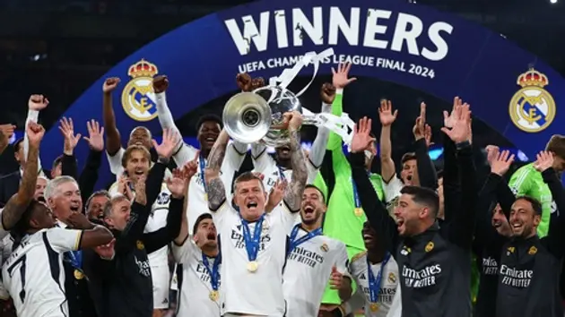 Real Madrid thâu tóm danh hiệu cá nhân tại Champions League