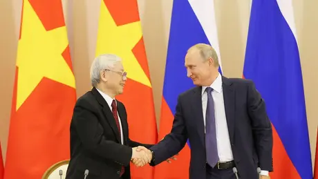 Thư mừng 30 năm Hiệp ước Hữu nghị Việt Nam - LB Nga