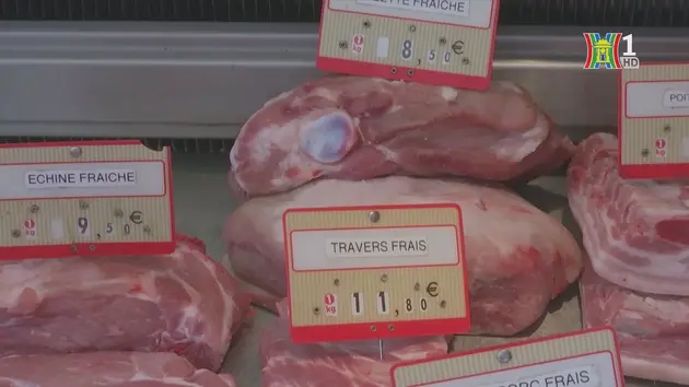 Trung Quốc điều tra chống bán phá giá thịt lợn EU

