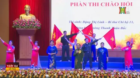 Quận Thanh Xuân tổ chức Hội thi Bí thư chi bộ giỏi